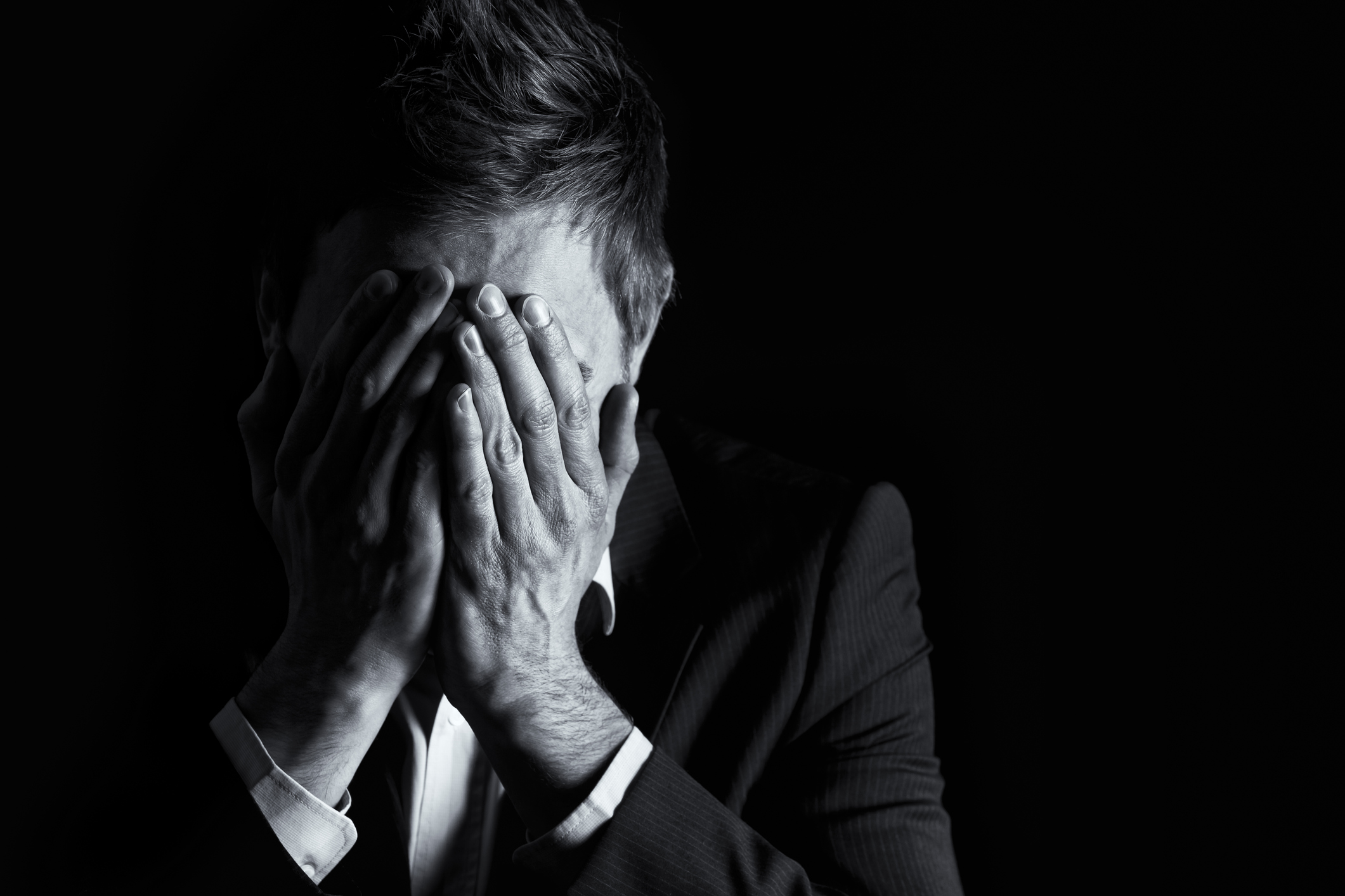 Crucible stories. A business professional struggles with failure.